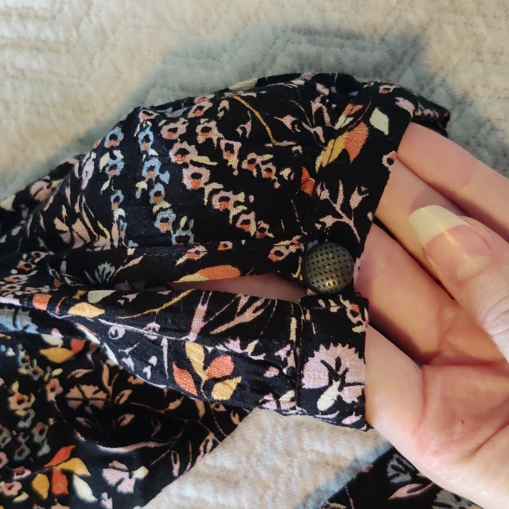 Anthropologie Maeve Fall Leaves Tunic Dress Size Small - Picture 5 of 8